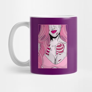 Halloween Zombie Pop Art Girl Mug